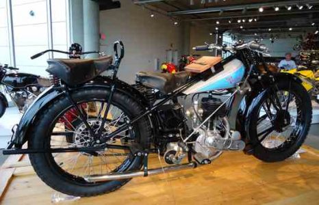 1920s Rush Motorcycle Image